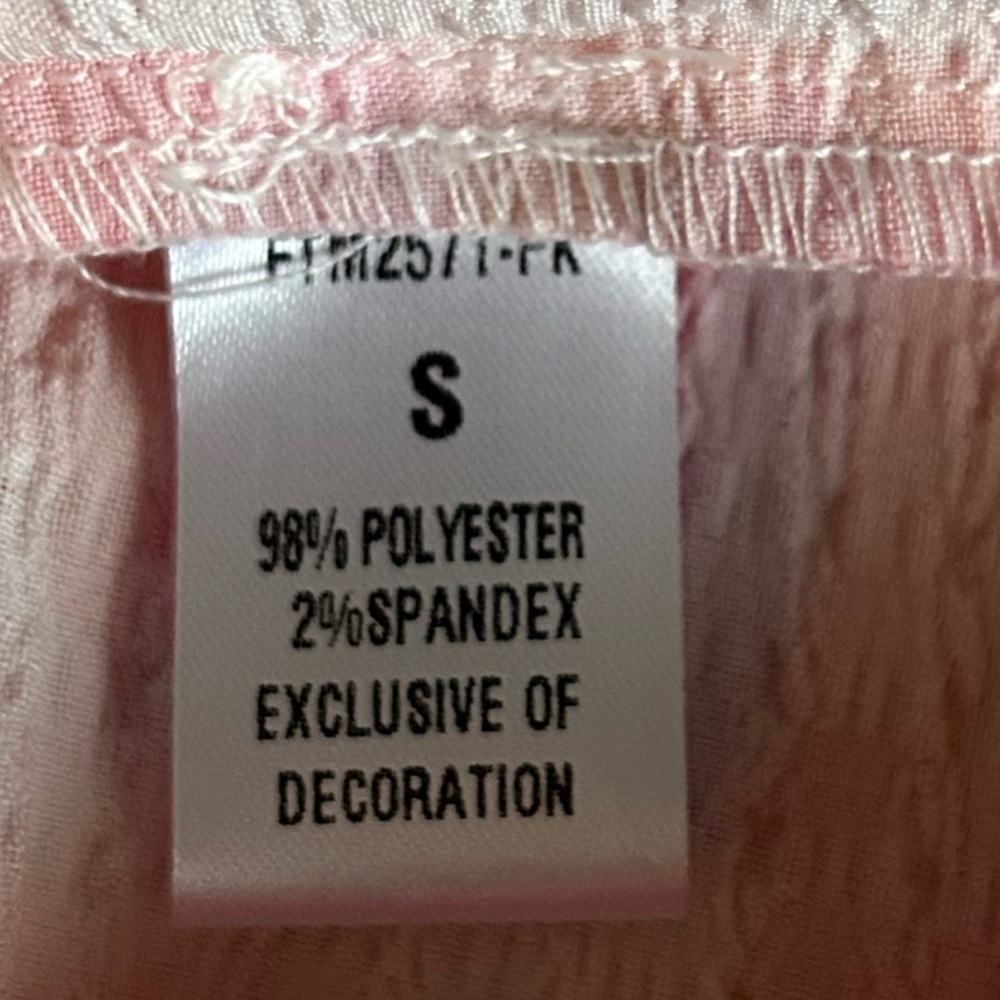 THML Abstract Pink and Red Blouse - Picture 5 of 5